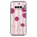 Funda Silicona Antigolpes para Nothing Phone 4a 5G diseño Flores Vintage Dibujos