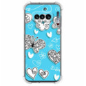 Funda Silicona Antigolpes para Nothing Phone 4a 5G diseño Mariposas Dibujos