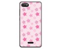 Funda Gel Tpu para Wiko Harry2 diseño Flores Dibujos
