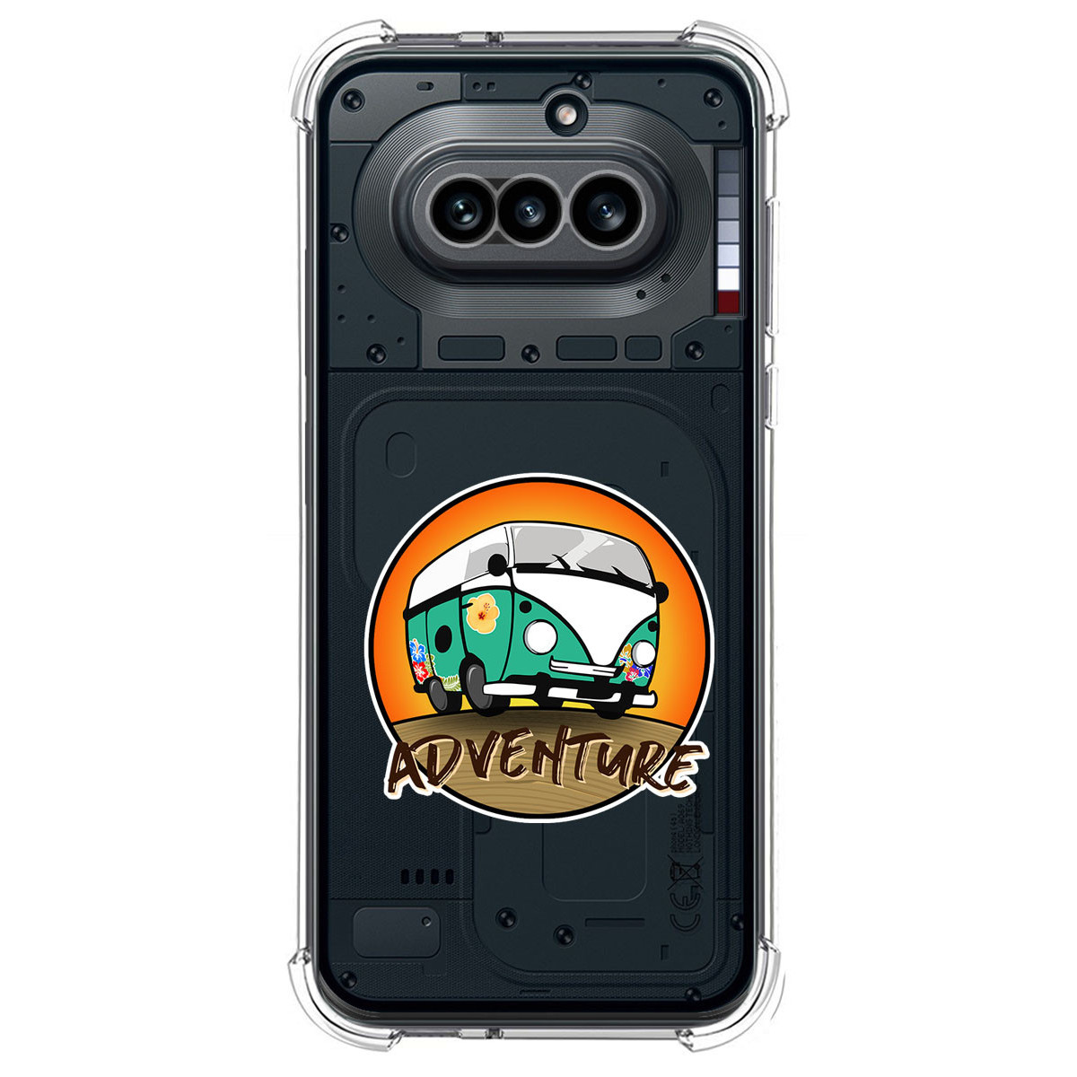 Funda Silicona Antigolpes para Nothing Phone 4a...