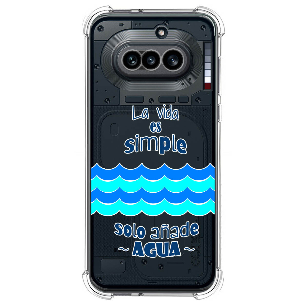 Funda Silicona Antigolpes para Nothing Phone 4a...