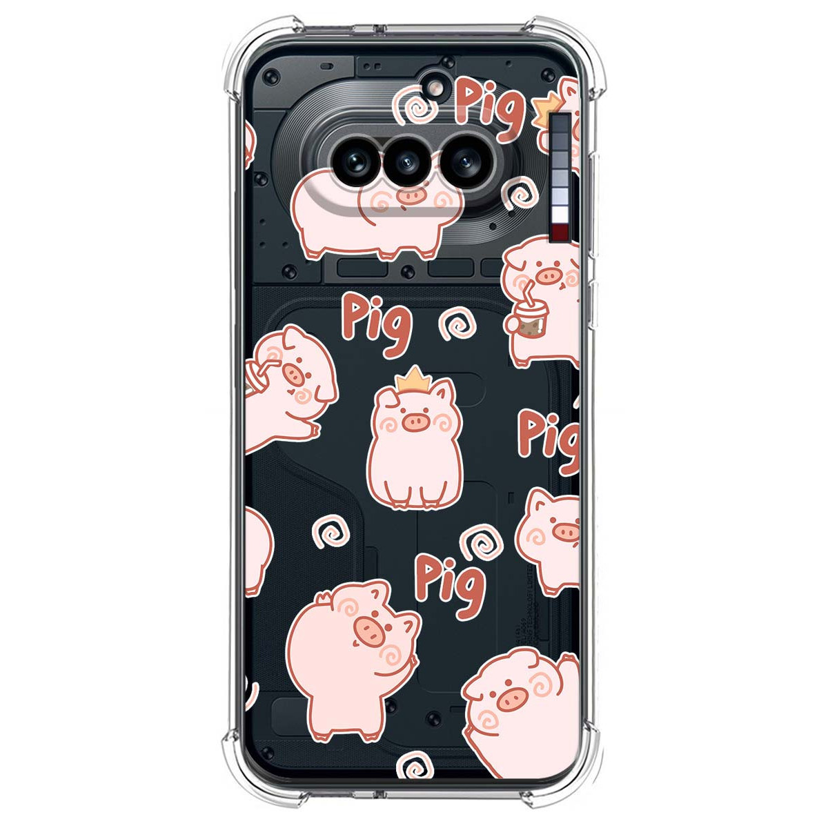 Funda Silicona Antigolpes para Nothing Phone 4a...