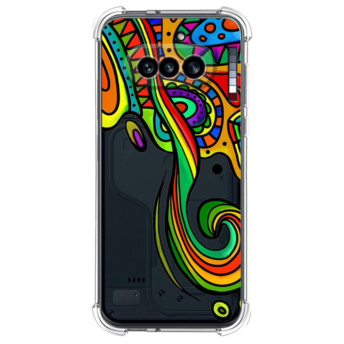 Funda Silicona Antigolpes para Nothing Phone 4a...