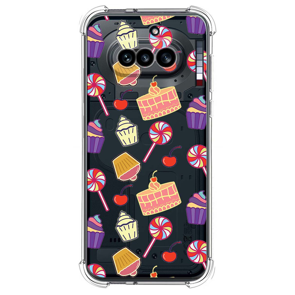 Funda Silicona Antigolpes para Nothing Phone 4a...