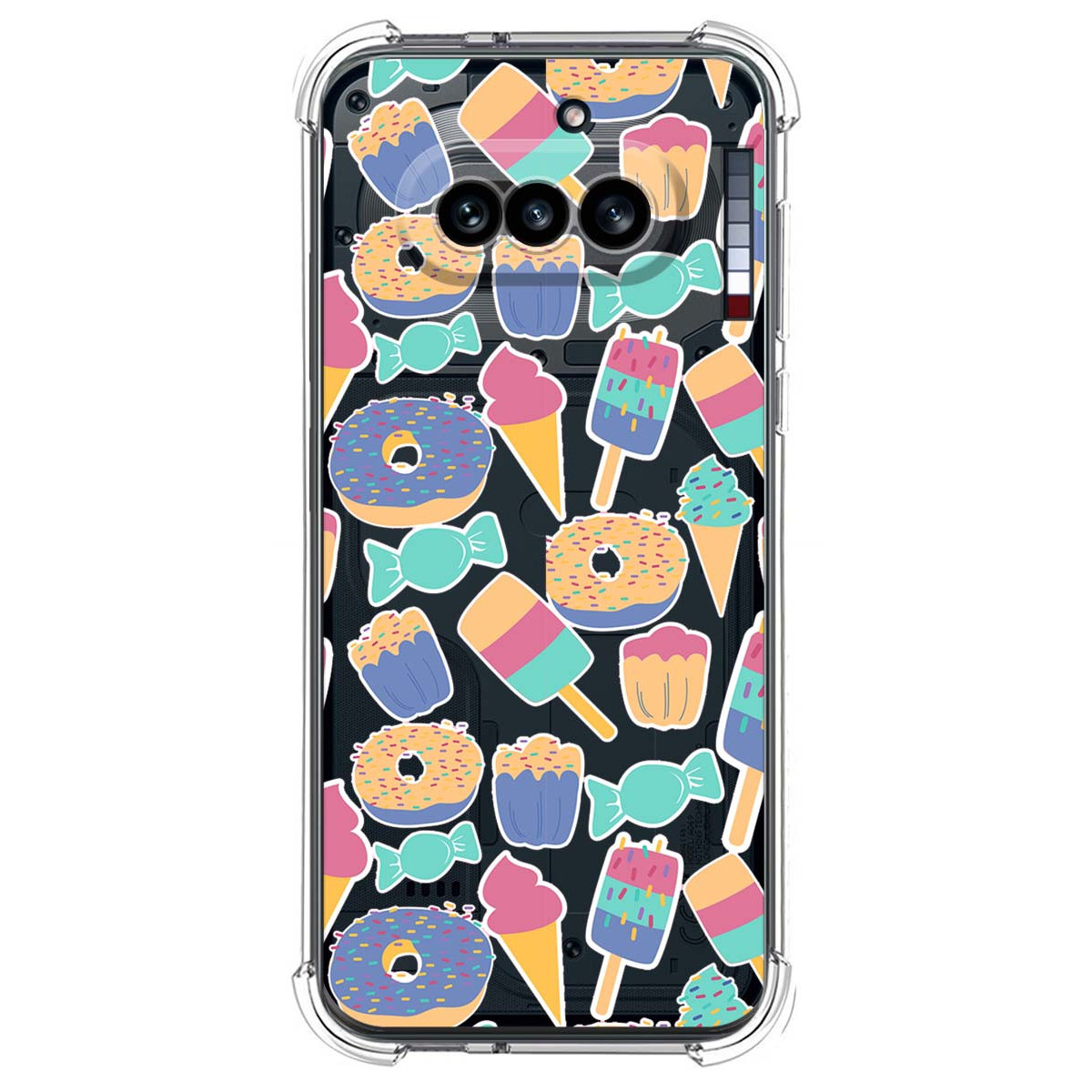 Funda Silicona Antigolpes para Nothing Phone 4a...