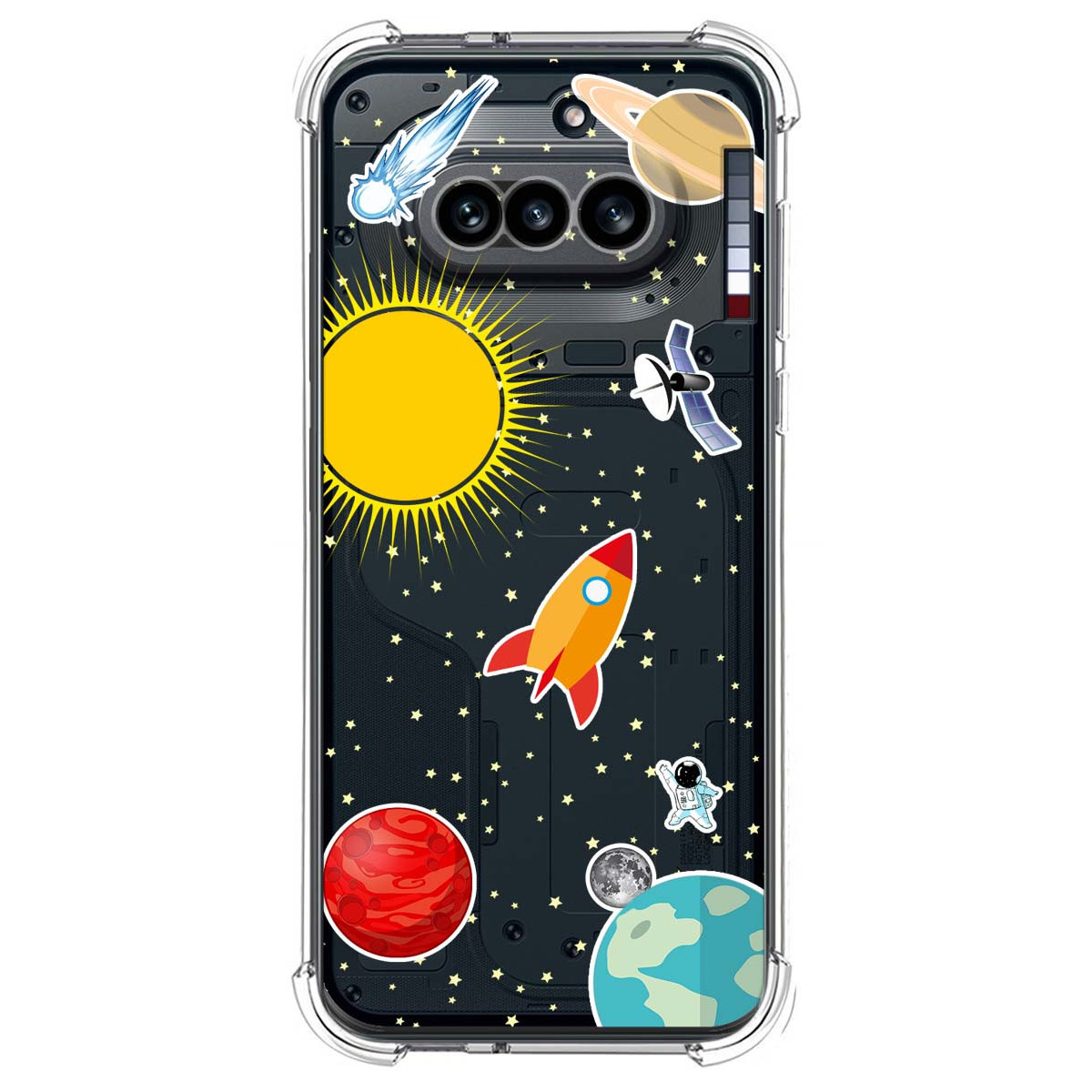 Funda Silicona Antigolpes para Nothing Phone 4a...
