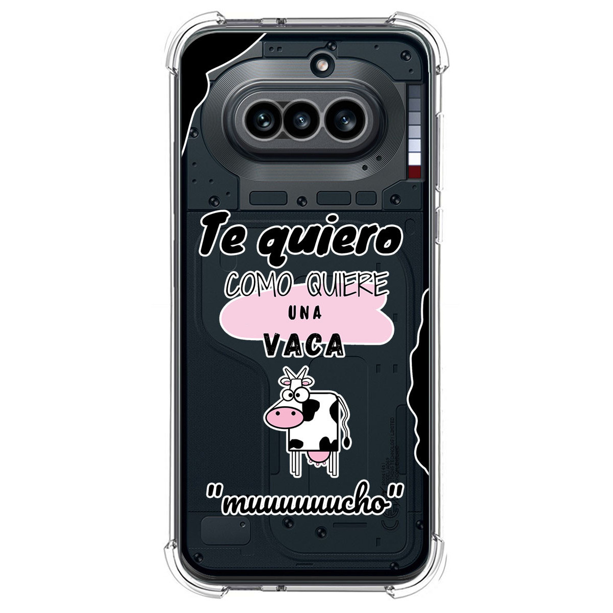 Funda Silicona Antigolpes para Nothing Phone 4a...