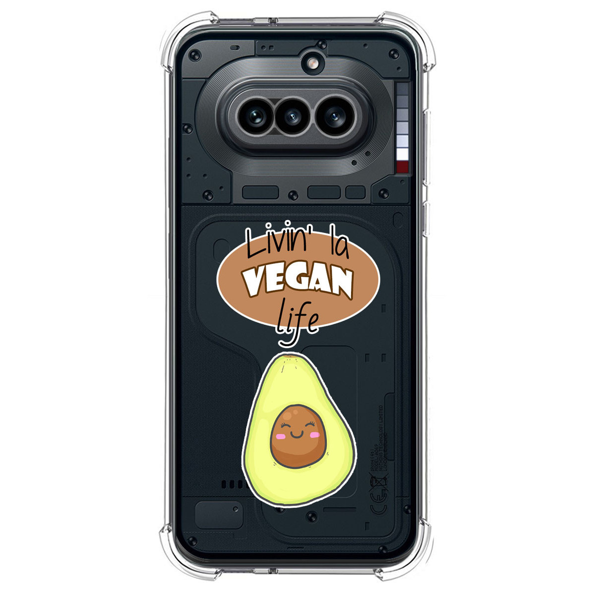 Funda Silicona Antigolpes para Nothing Phone 4a...