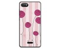 Funda Gel Tpu para Wiko Harry2 diseño Flores Vintage Dibujos