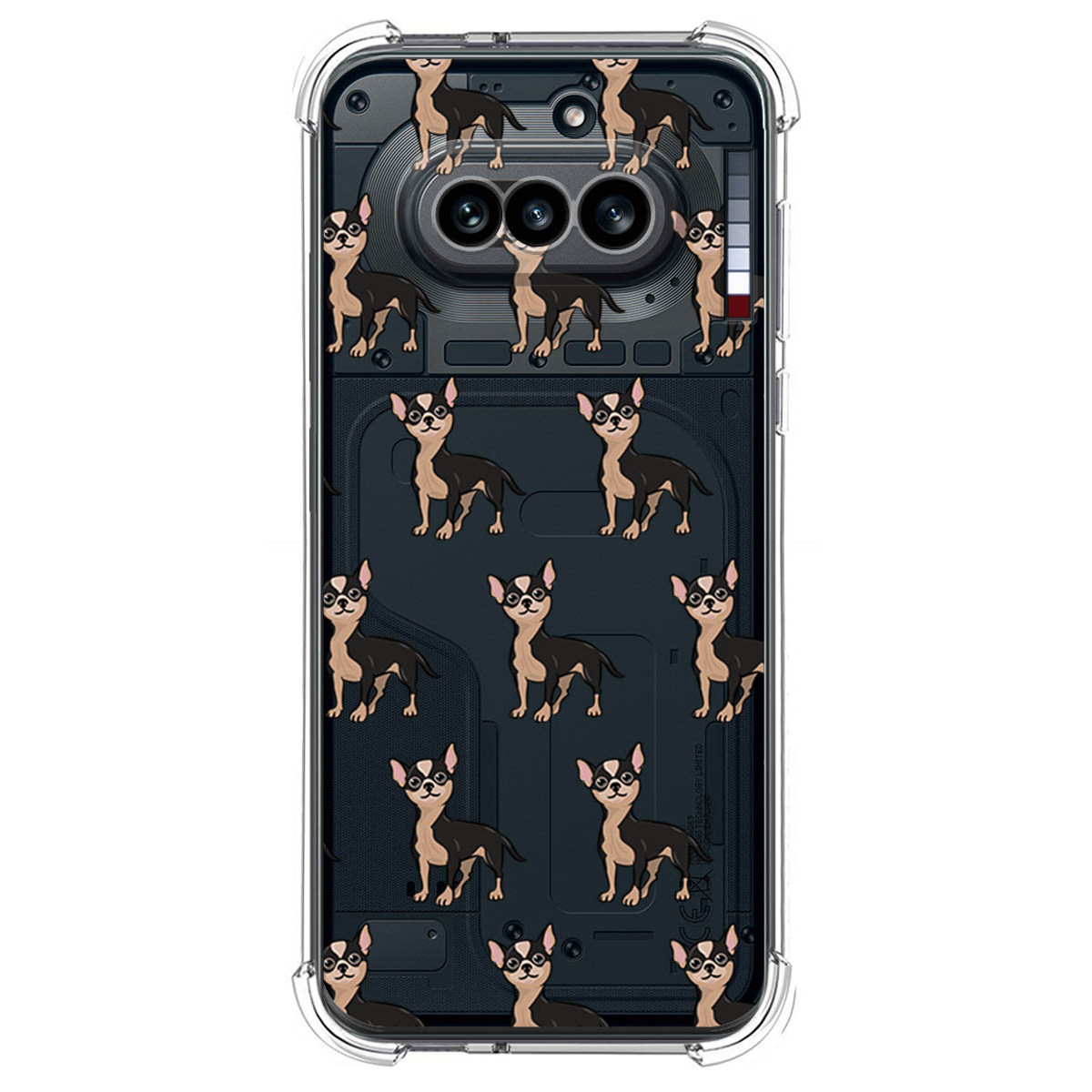 Funda Silicona Antigolpes para Nothing Phone 4a...