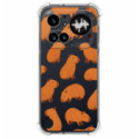 Funda Silicona Antigolpes Transparente para Nothing Phone 4a Pro 5G diseño Capibara 02 Dibujos