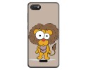 Funda Gel Tpu para Wiko Harry2 diseño Leon Dibujos