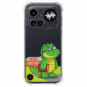 Funda Silicona Antigolpes Transparente para Nothing Phone 4a Pro 5G diseño Coco Dibujos