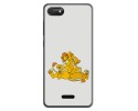 Funda Gel Tpu para Wiko Harry2 diseño Leones Dibujos