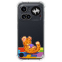 Funda Silicona Antigolpes Transparente para Nothing Phone 4a Pro 5G diseño Leopardo Dibujos