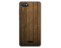 Funda Gel Tpu para Wiko Harry2 diseño Madera Dibujos