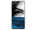 Funda Gel Tpu para Wiko Harry2 diseño Ojo Dibujos