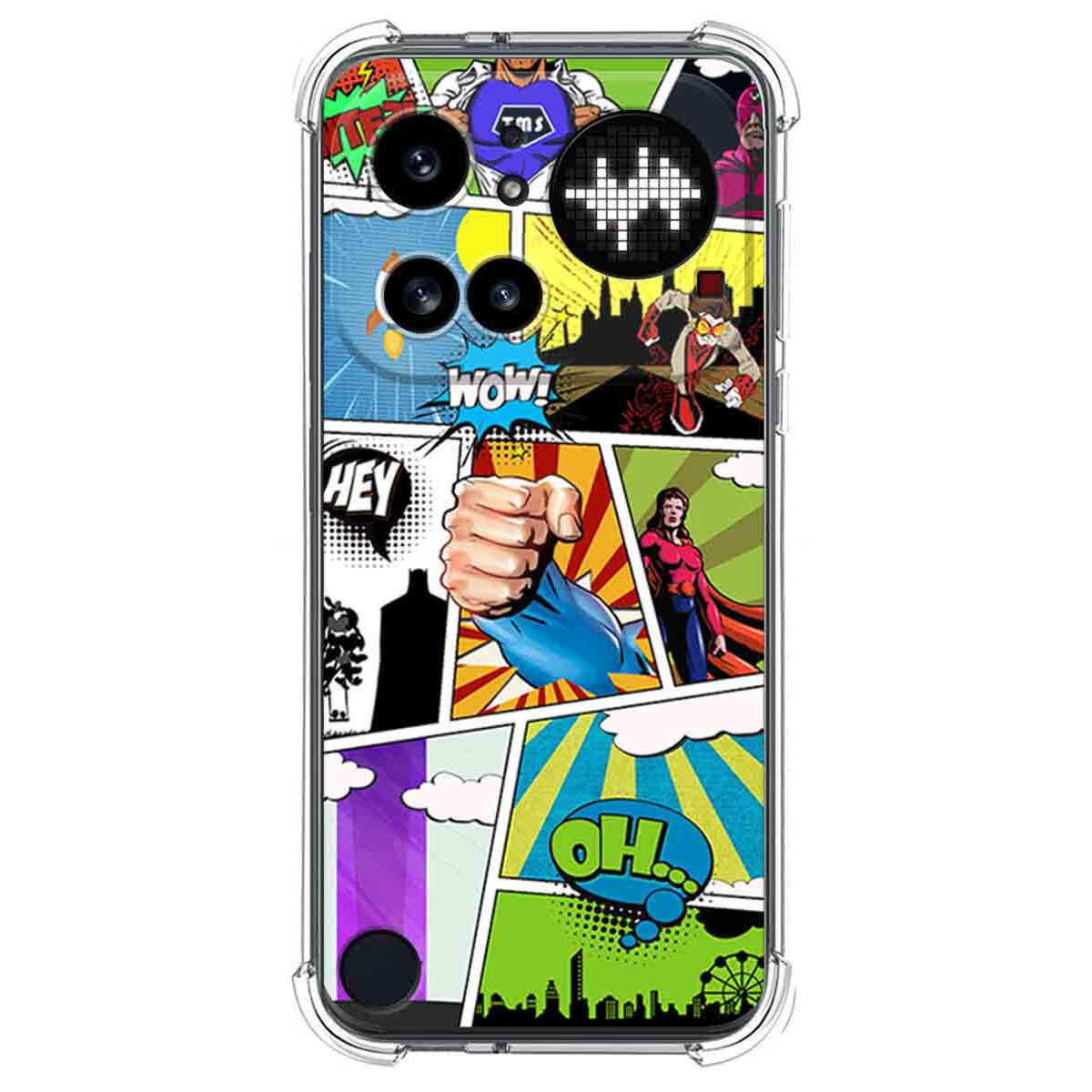 Funda Silicona Antigolpes para Nothing Phone 4a...