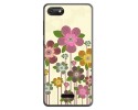 Funda Gel Tpu para Wiko Harry2 diseño Primavera En Flor Dibujos