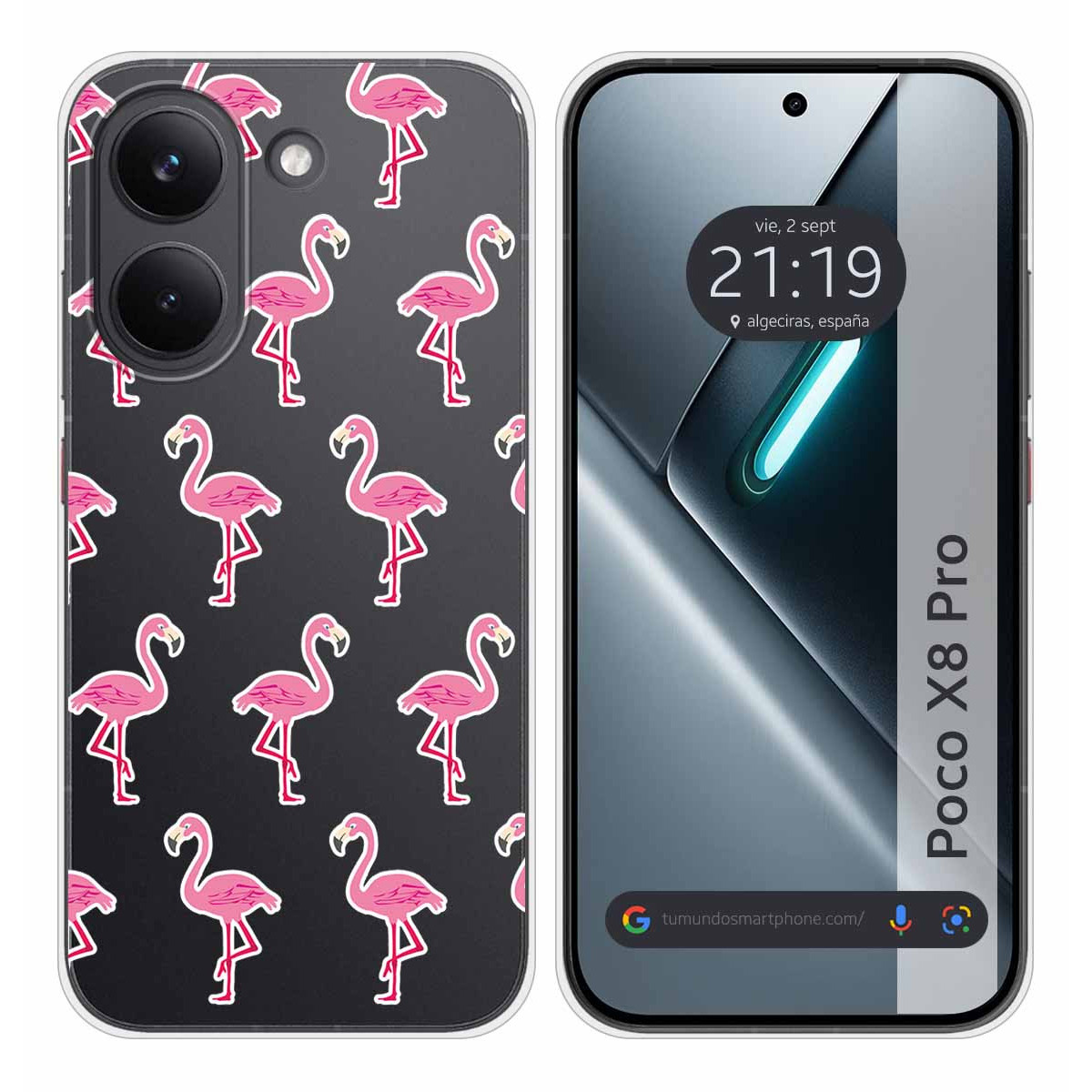 Funda Silicona Transparente para Xiaomi Poco X8...