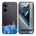 Funda Silicona Transparente para Xiaomi Poco X8 Pro 5G diseño Hipo Dibujos