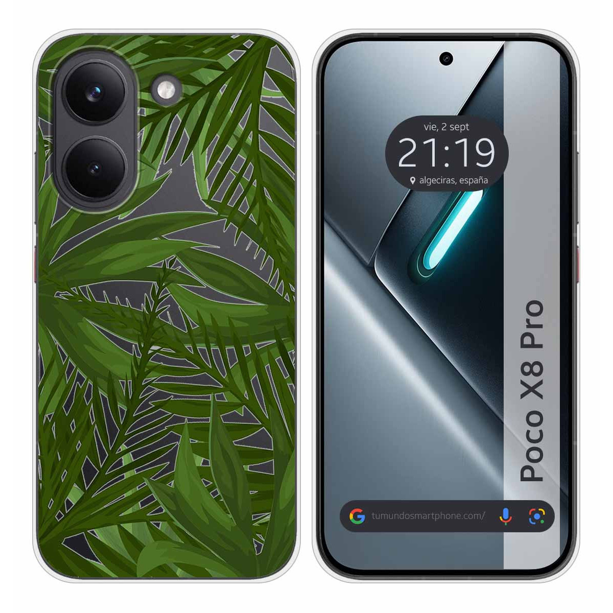Funda Silicona Transparente para Xiaomi Poco X8...