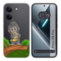 Funda Silicona Transparente para Xiaomi Poco X8 Pro 5G diseño Mono Dibujos