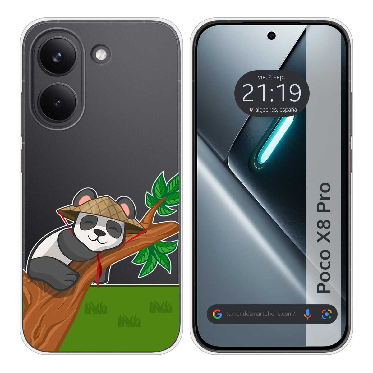 Funda Silicona Transparente para Xiaomi Poco X8...
