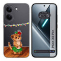 Funda Silicona Transparente para Xiaomi Poco X8 Pro 5G diseño Suricata Dibujos