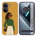 Funda Silicona para Xiaomi Poco X8 Pro 5G diseño Mujer 02 Dibujos