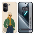 Funda Silicona para Xiaomi Poco X8 Pro 5G diseño Mujer 03 Dibujos