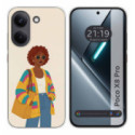 Funda Silicona para Xiaomi Poco X8 Pro 5G diseño Mujer 05 Dibujos