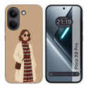 Funda Silicona para Xiaomi Poco X8 Pro 5G diseño Mujer 09 Dibujos