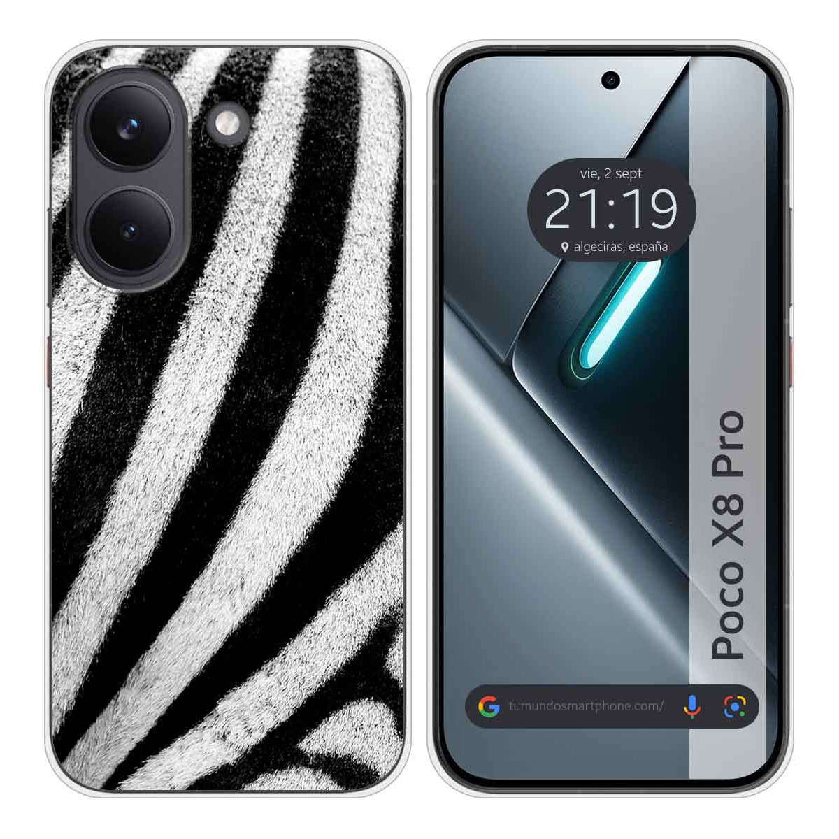 Funda Silicona para Xiaomi Poco X8 Pro 5G...