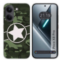 Funda Silicona para Xiaomi Poco X8 Pro 5G diseño Camuflaje 01 Dibujos