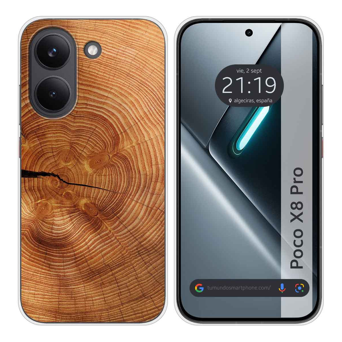 Funda Silicona para Xiaomi Poco X8 Pro 5G...