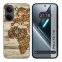 Funda Silicona para Xiaomi Poco X8 Pro 5G diseño Madera 07 Dibujos