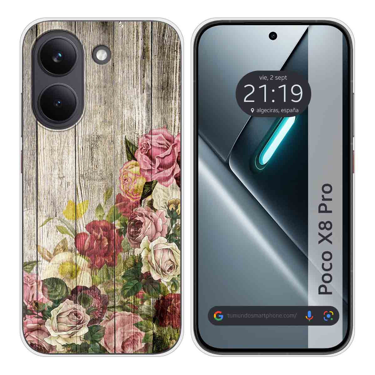 Funda Silicona para Xiaomi Poco X8 Pro 5G...