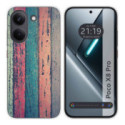 Funda Silicona para Xiaomi Poco X8 Pro 5G diseño Madera 10 Dibujos