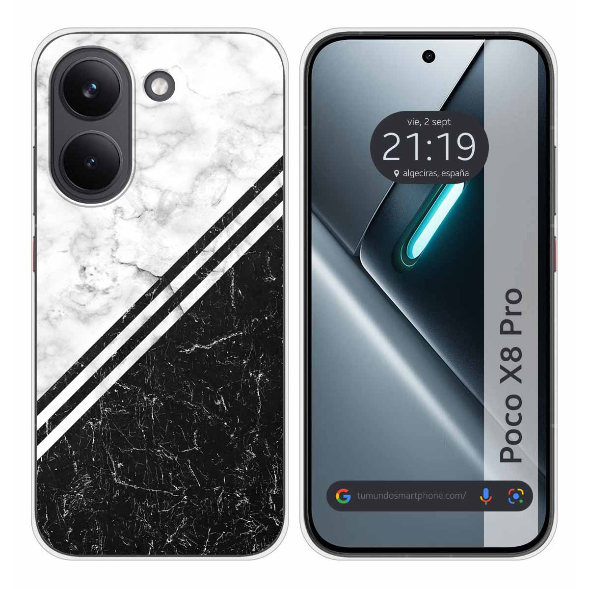 Funda Silicona para Xiaomi Poco X8 Pro 5G...