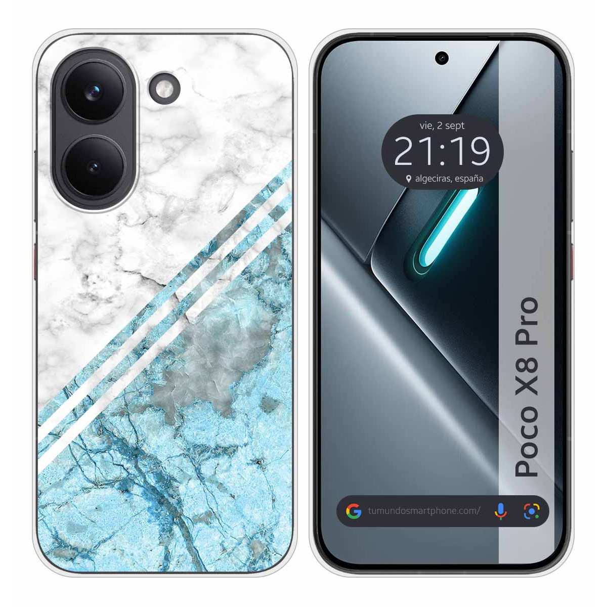 Funda Silicona para Xiaomi Poco X8 Pro 5G...