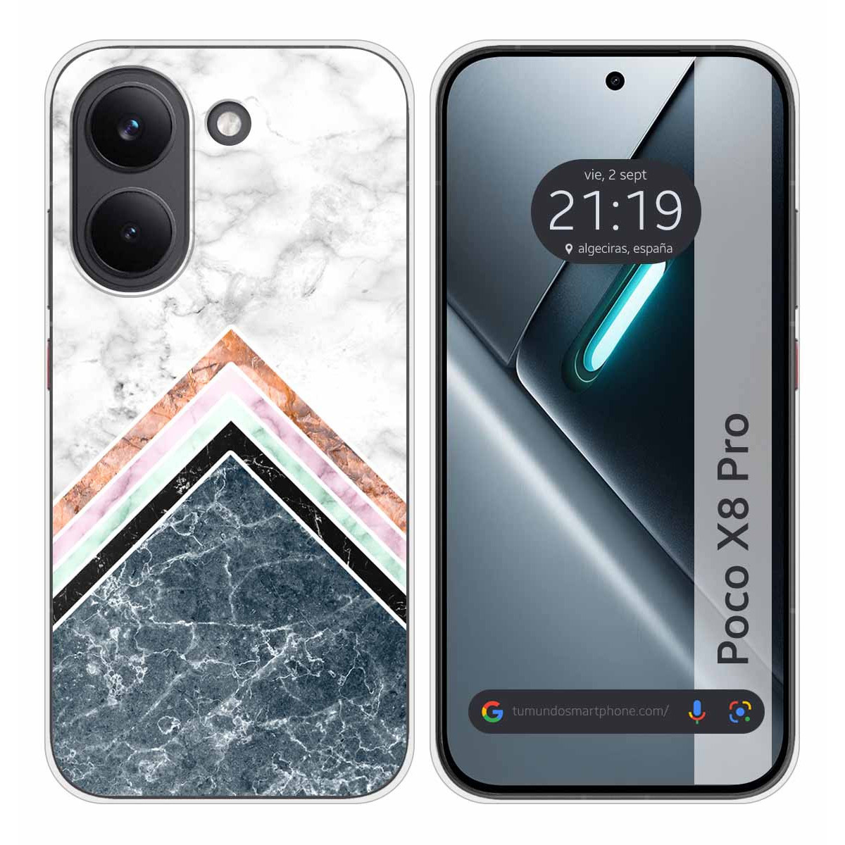 Funda Silicona para Xiaomi Poco X8 Pro 5G...
