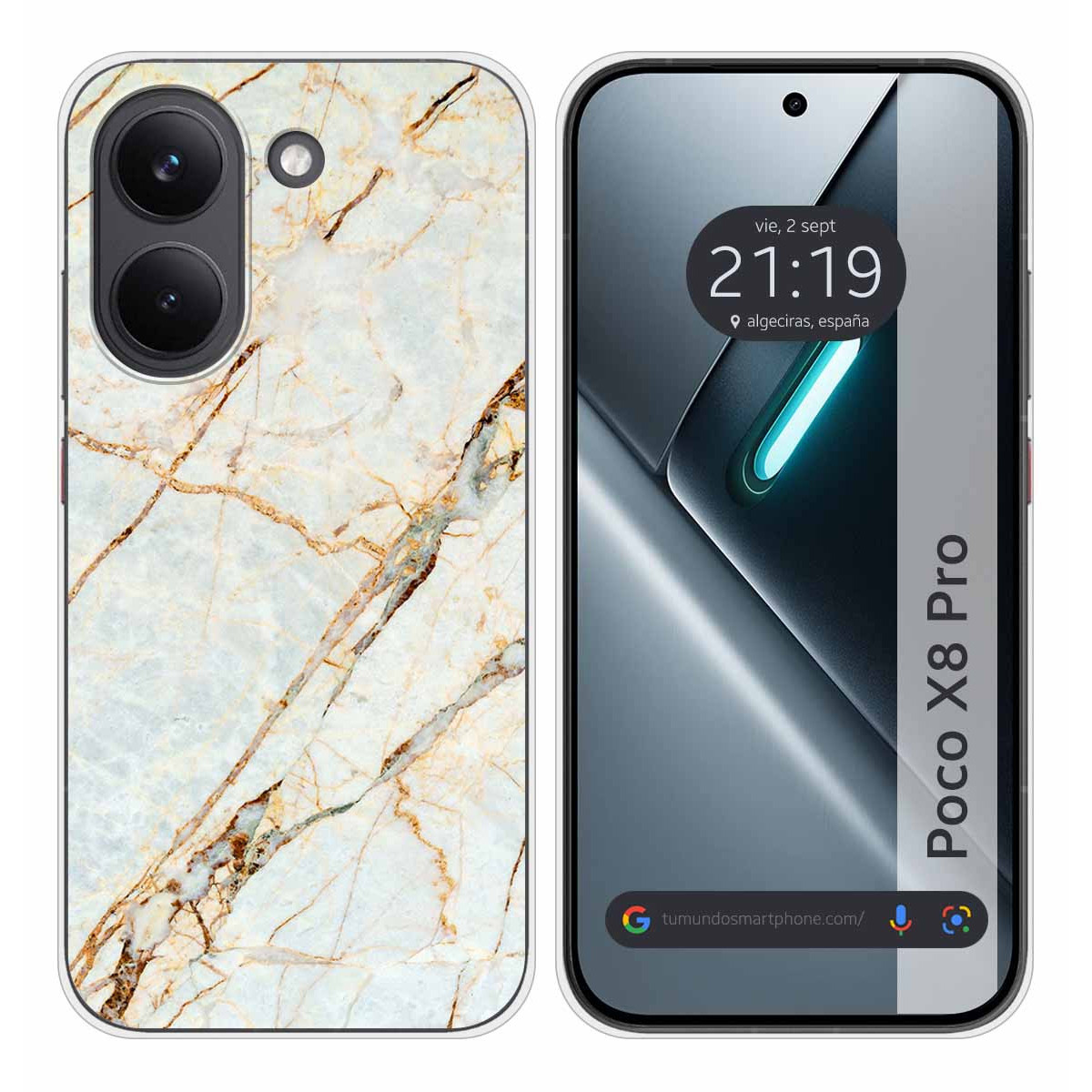 Funda Silicona para Xiaomi Poco X8 Pro 5G...