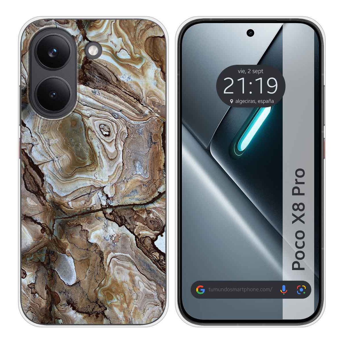 Funda Silicona para Xiaomi Poco X8 Pro 5G...