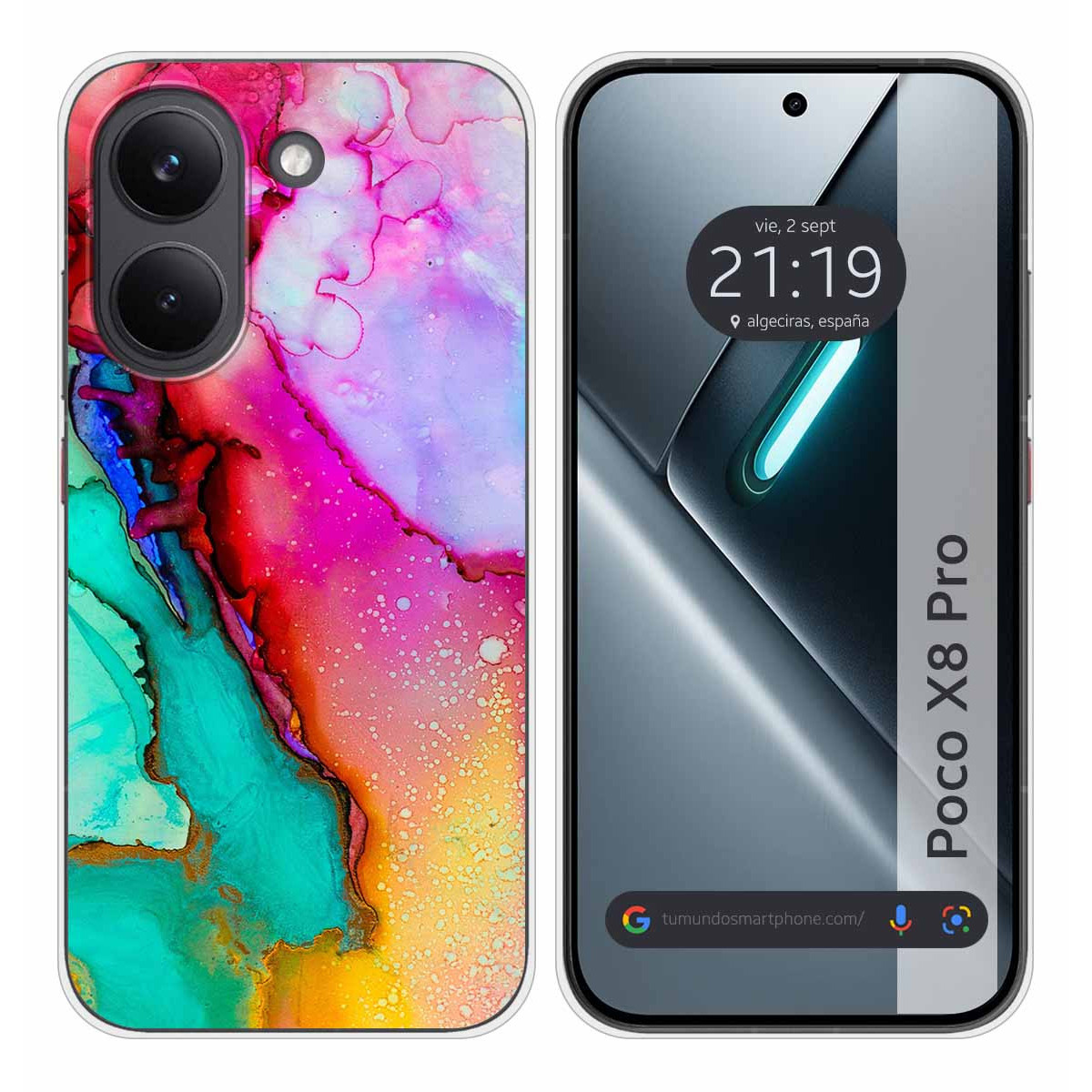 Funda Silicona para Xiaomi Poco X8 Pro 5G...