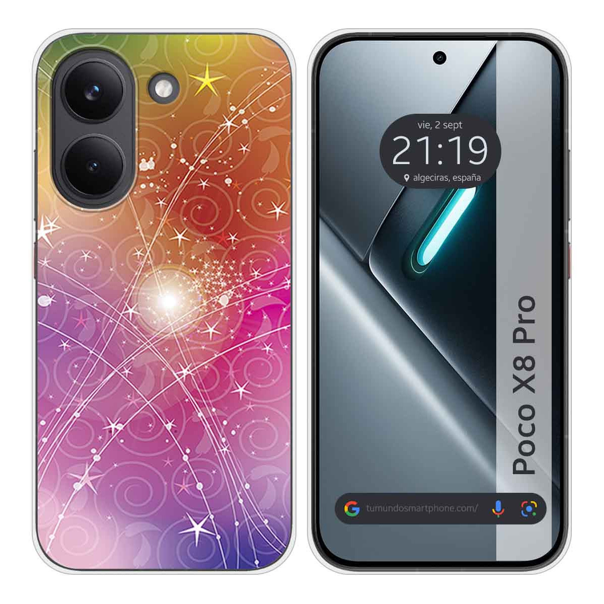 Funda Silicona para Xiaomi Poco X8 Pro 5G...
