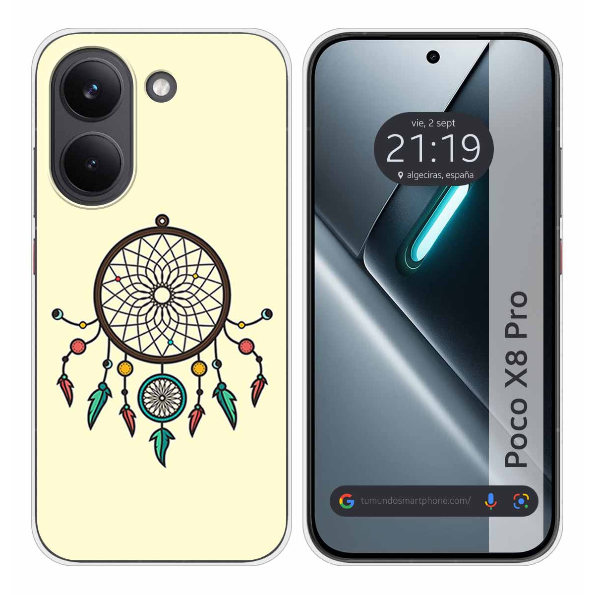Funda Silicona para Xiaomi Poco X8 Pro 5G...