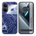 Funda Silicona para Xiaomi Poco X8 Pro 5G diseño Circuito Dibujos