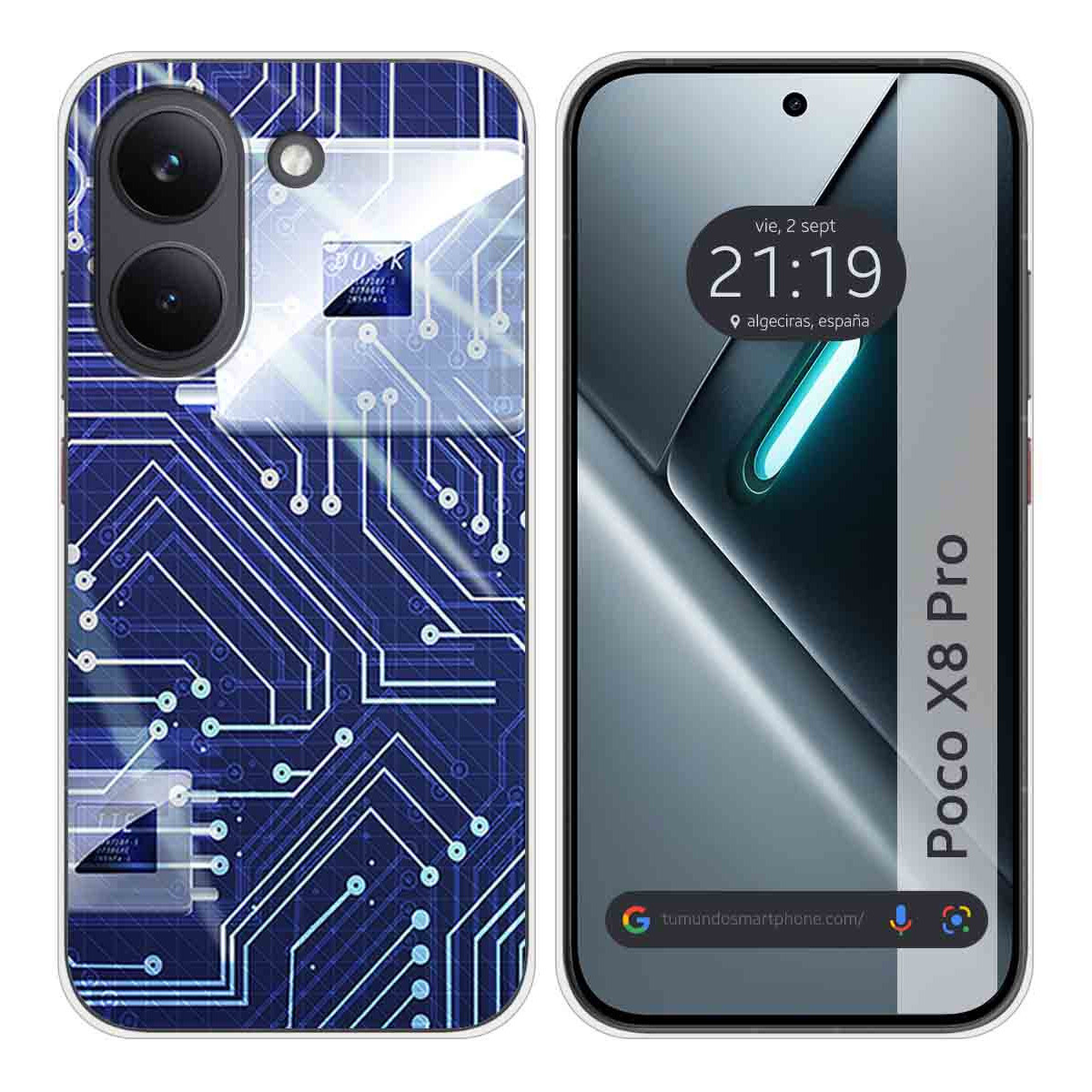 Funda Silicona para Xiaomi Poco X8 Pro 5G...