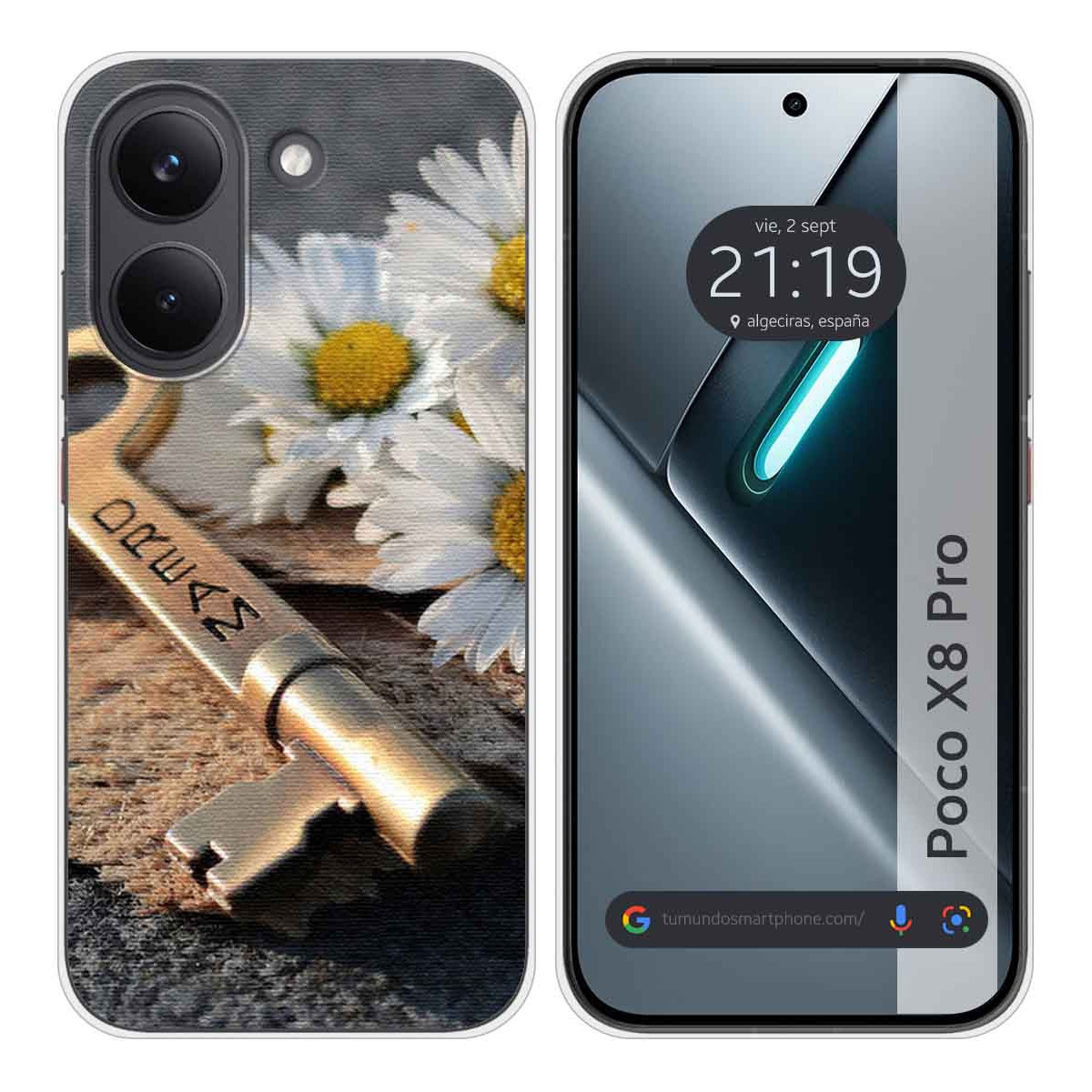 Funda Silicona para Xiaomi Poco X8 Pro 5G...